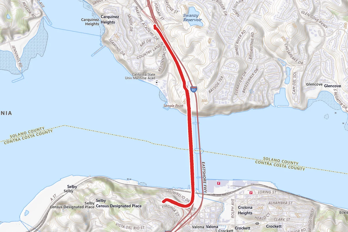Carquinez Bridge Walk
