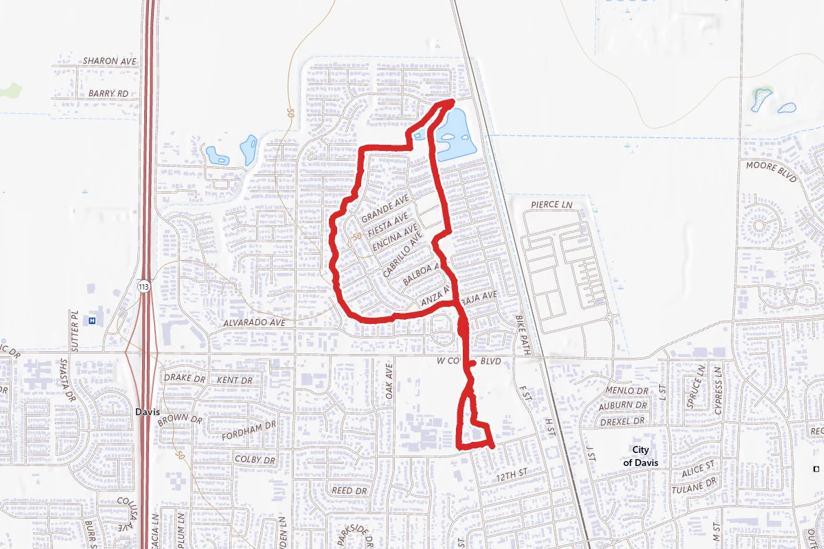 Davis-Covell Greenbelt Trail