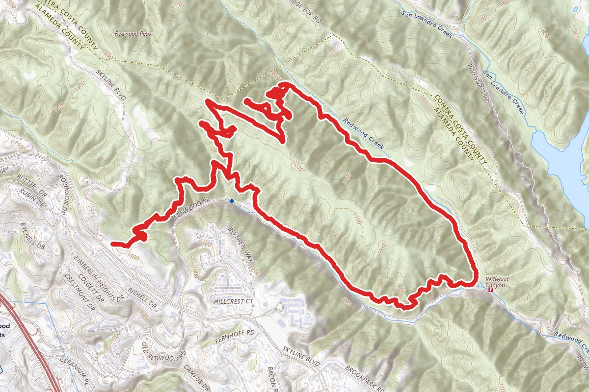 Golden Spike, Bridle Trail, Chown Trail, Montinero Trail Loop