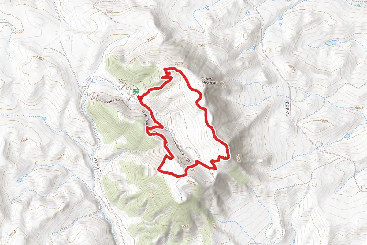 Stearns Trail at Cedar Mountain