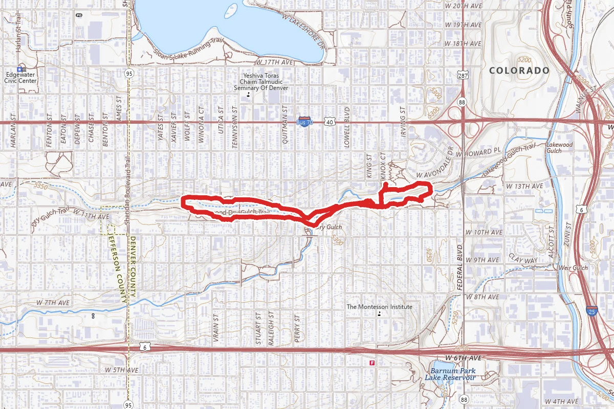 Dry Gulch Trail Loop