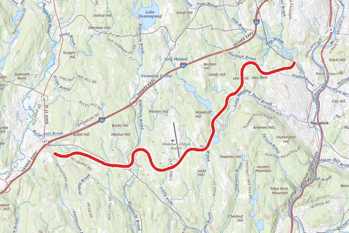 Larkin Trail via Southbury