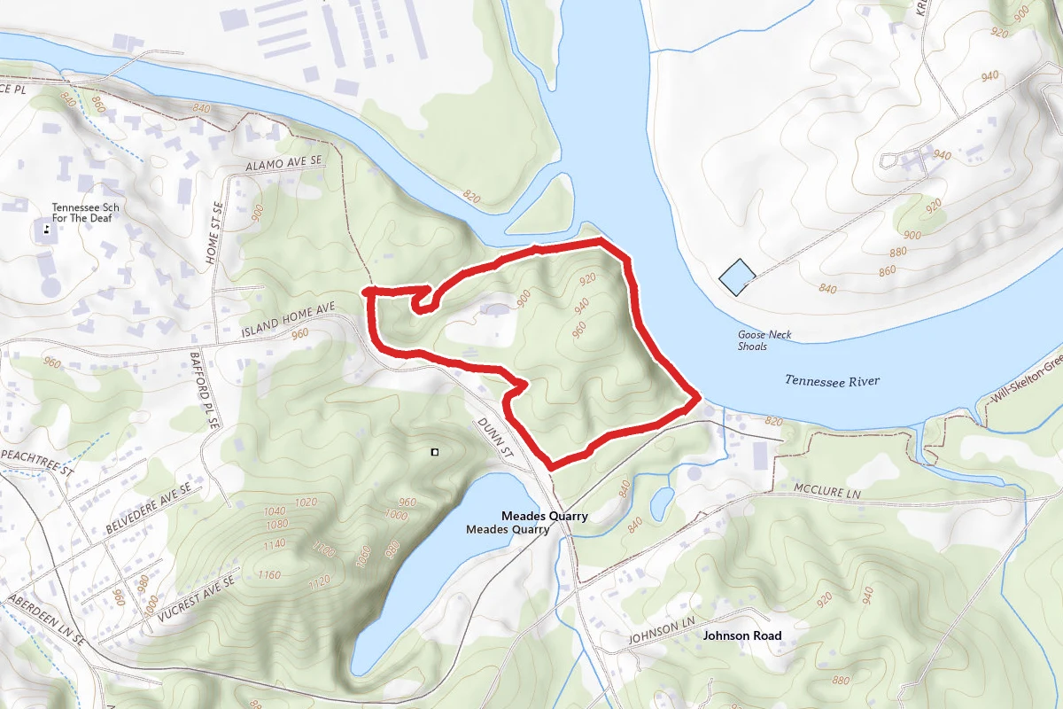 Ijams Nature Center Trail