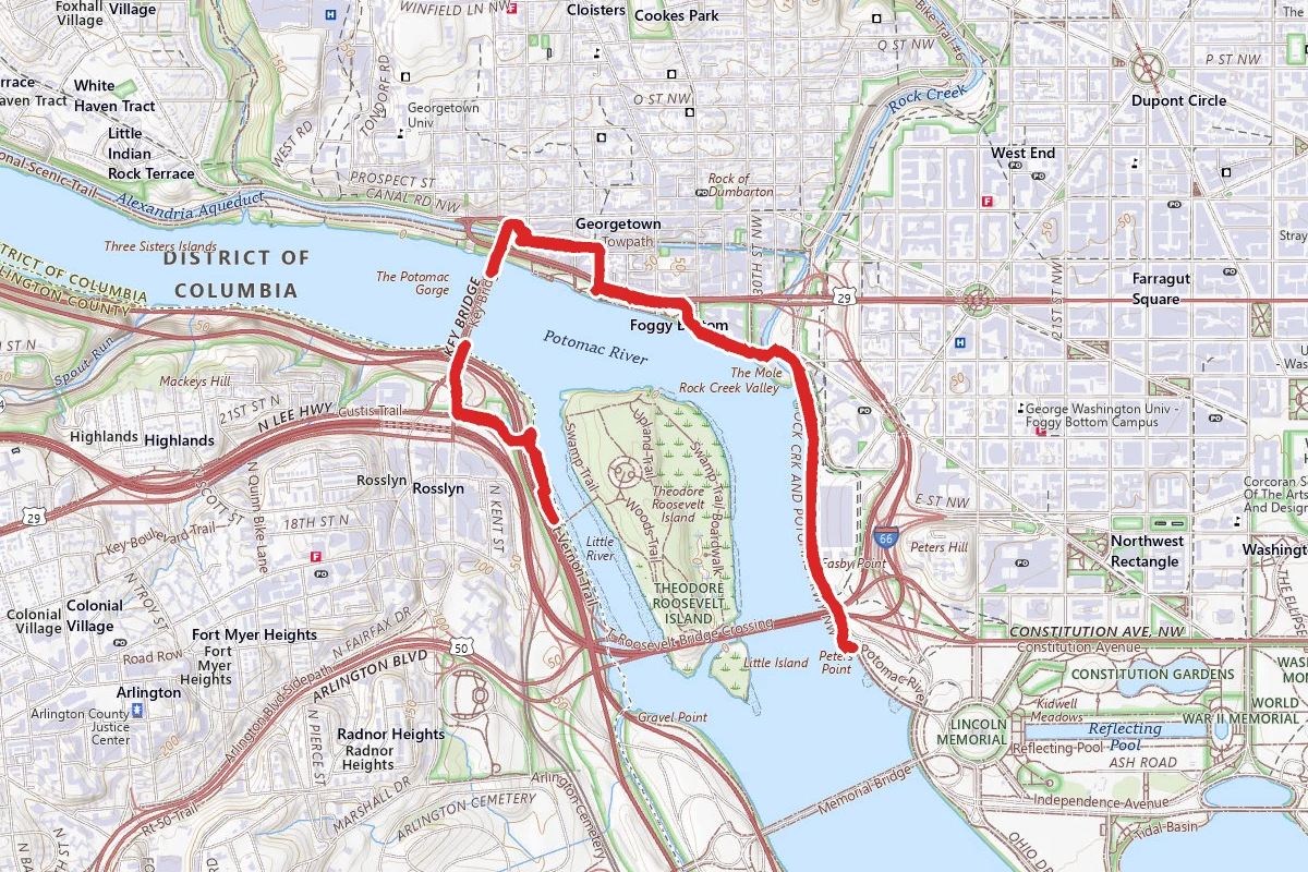Georgetown and Waterfront
