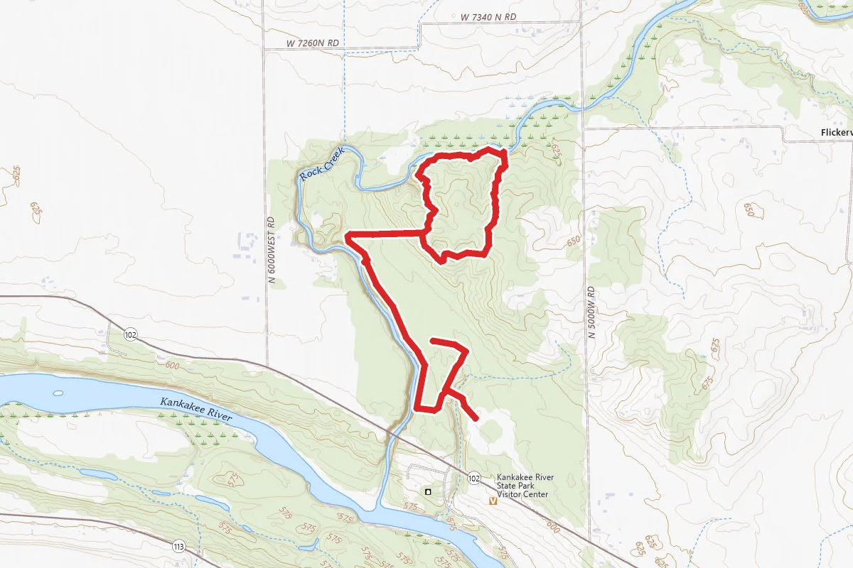 Rock Creek and Chief Shaw Trails