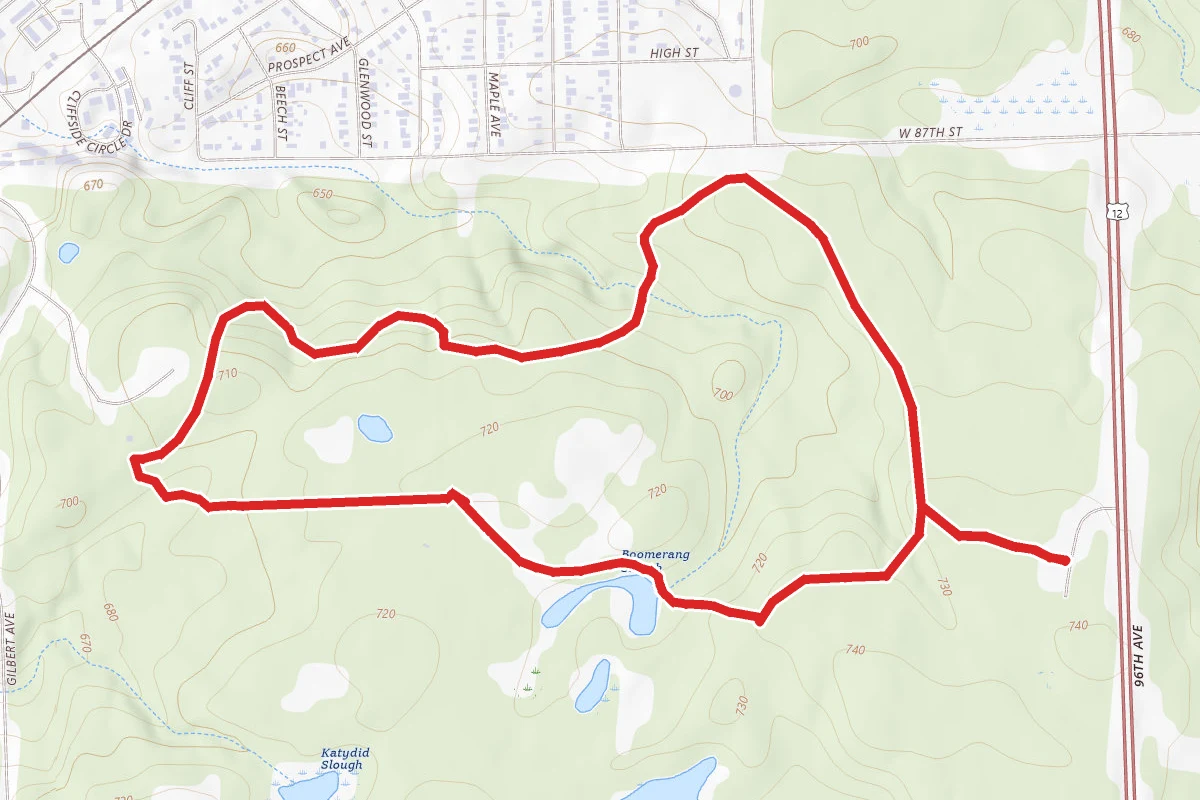 Spears Woods to Willow Springs Loop