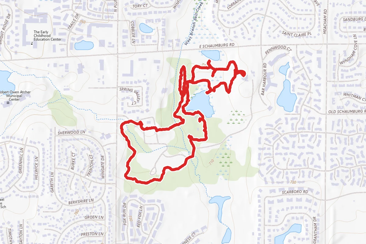 Spring Valley Nature Sanctuary Loop