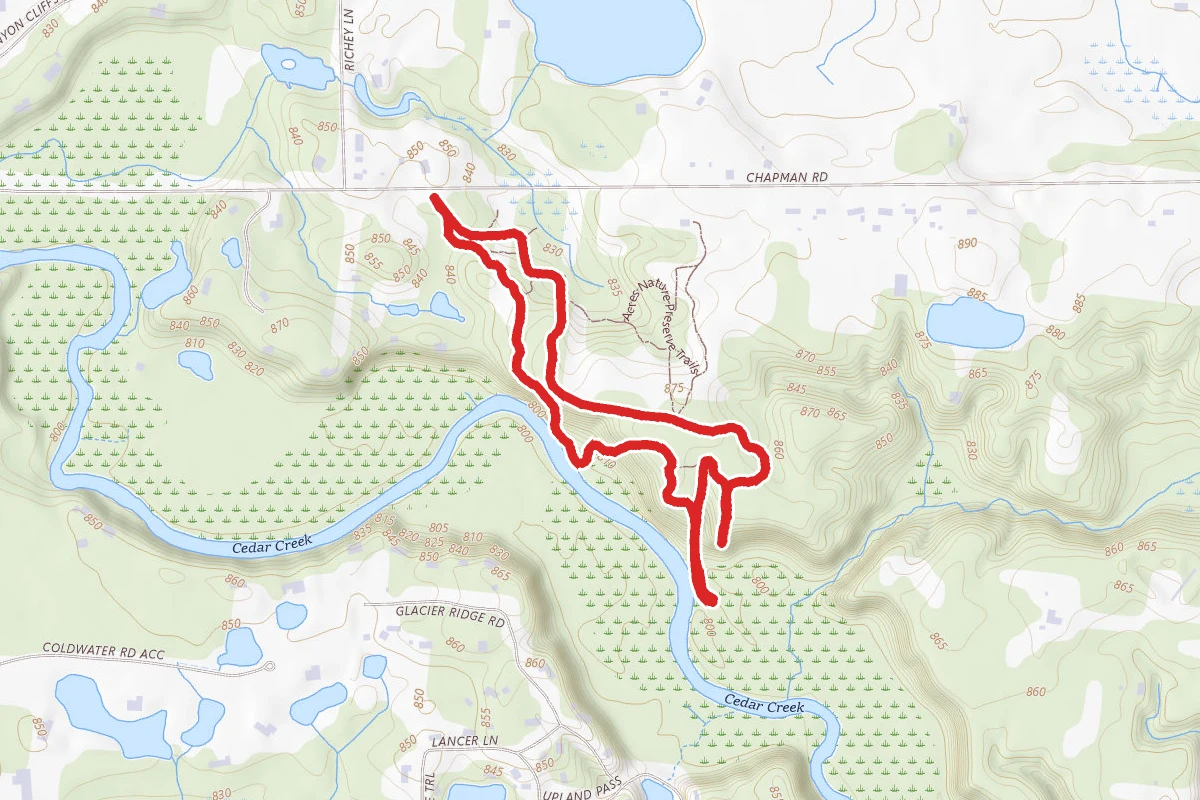 Dustin, Johnson and Whitehurst Preserve Loop