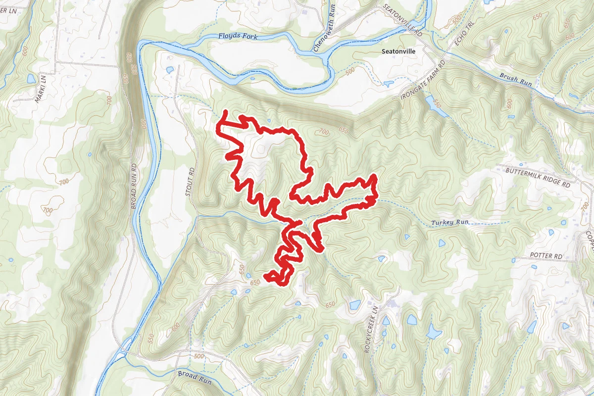 Paw Paw Trail and Louisville Loop Trail