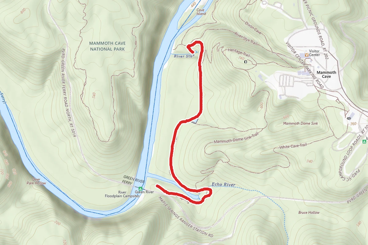 Echo River Spring Trail