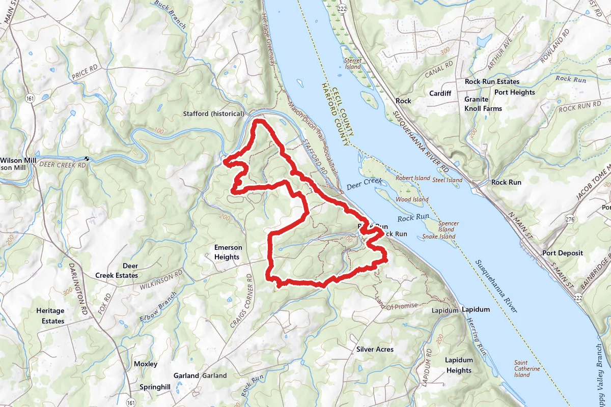 Susquehanna Mountain Bike Loop