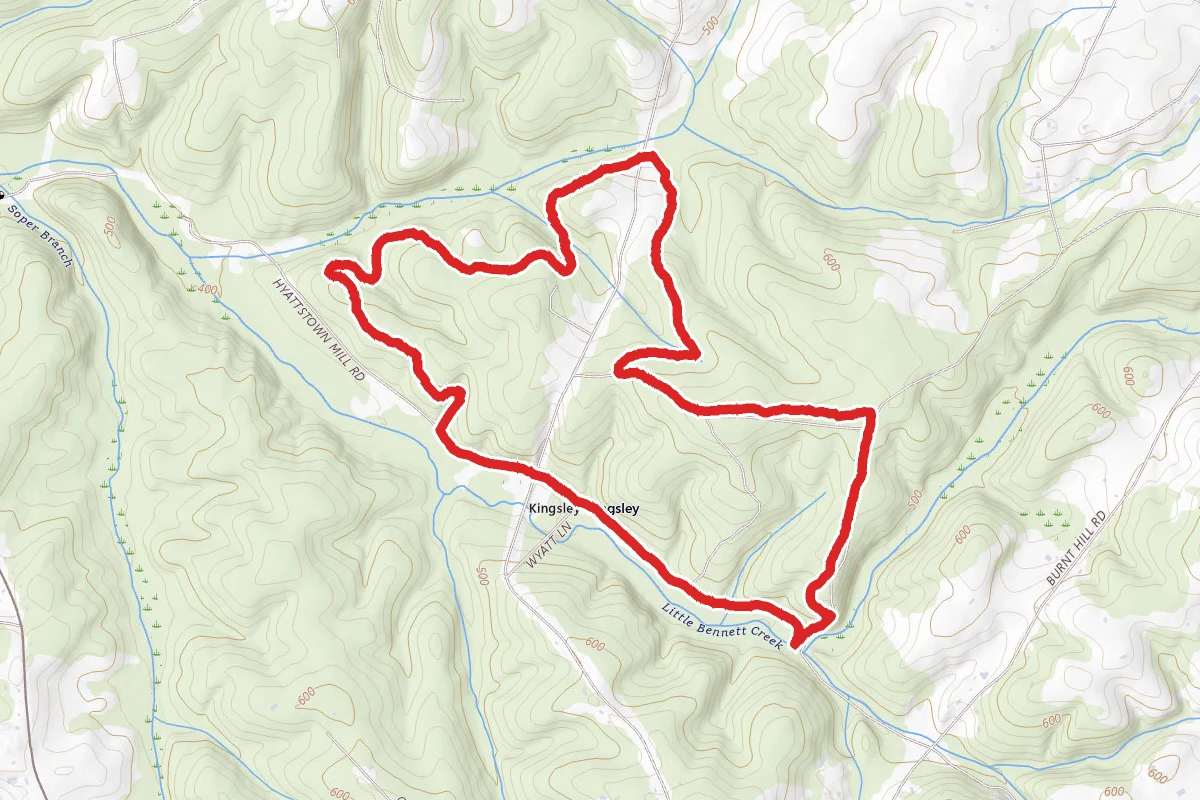 Logger, Purdum, Kingsley and Windy Ridge Trail Loop