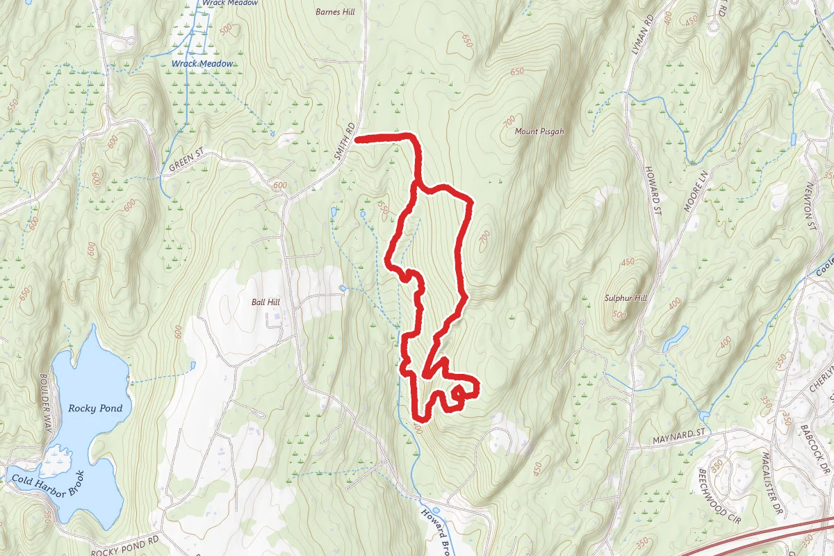 Howard Ridge and Green Street Loop Trail
