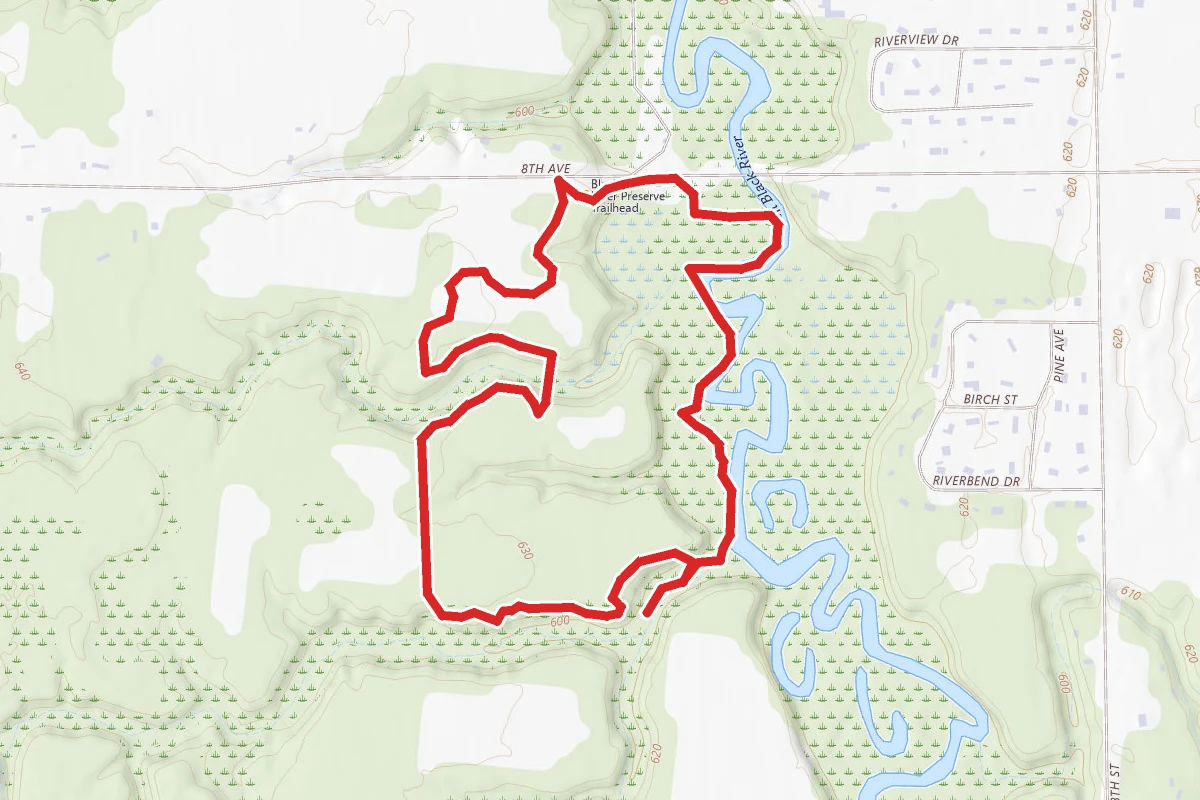 Mainstem to Corral to Ravines to River Loop