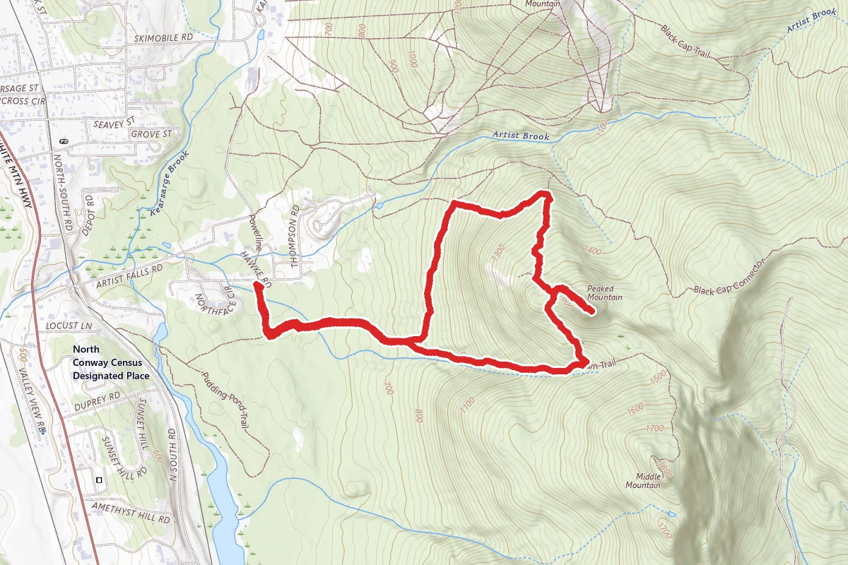Peaked Mountain Trail