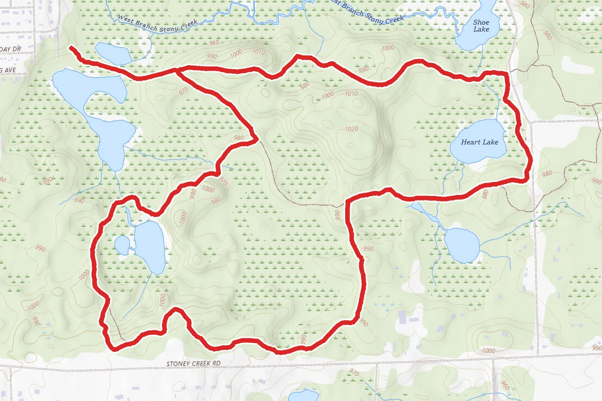 Chamberlain Lake Trail