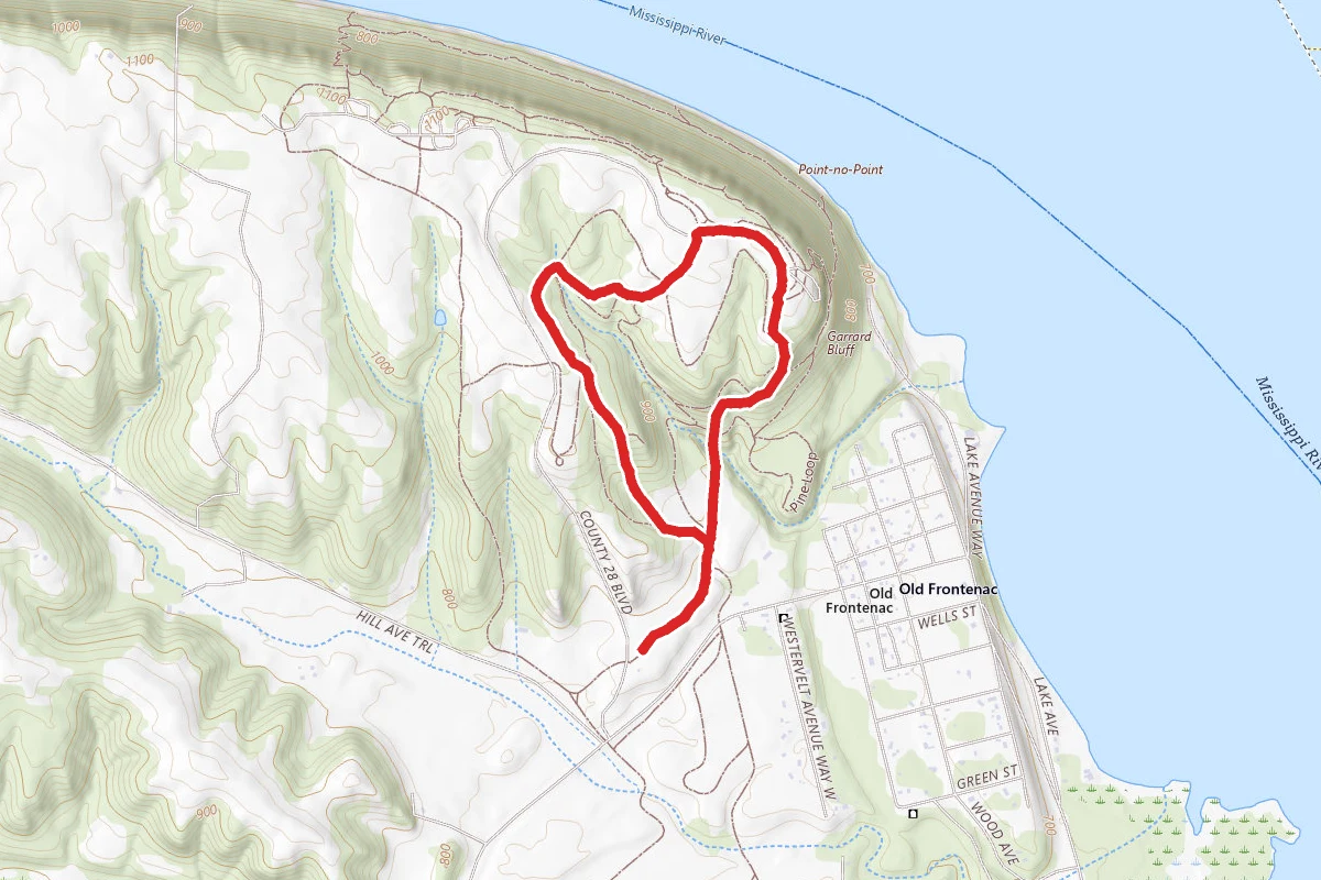 Lake Pepin Overlook Loop