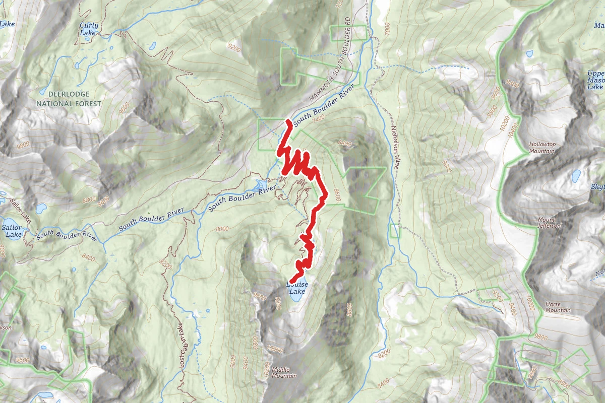 Louise Lake National Recreation Trail