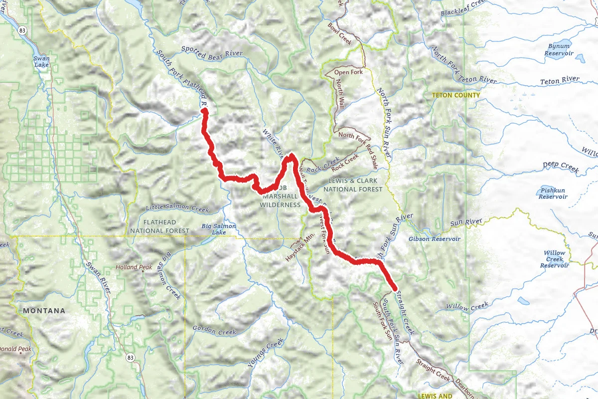 Chinese Wall Trail