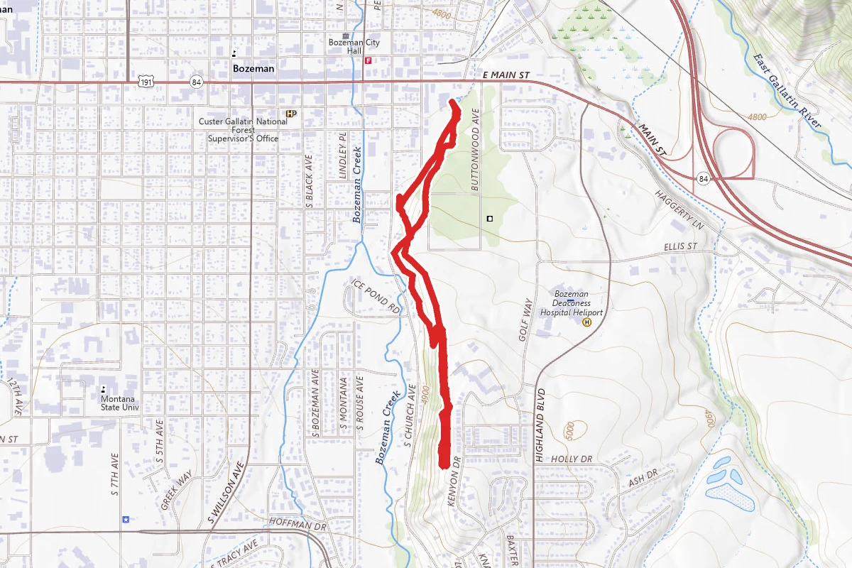 Gallagator Linear Trail