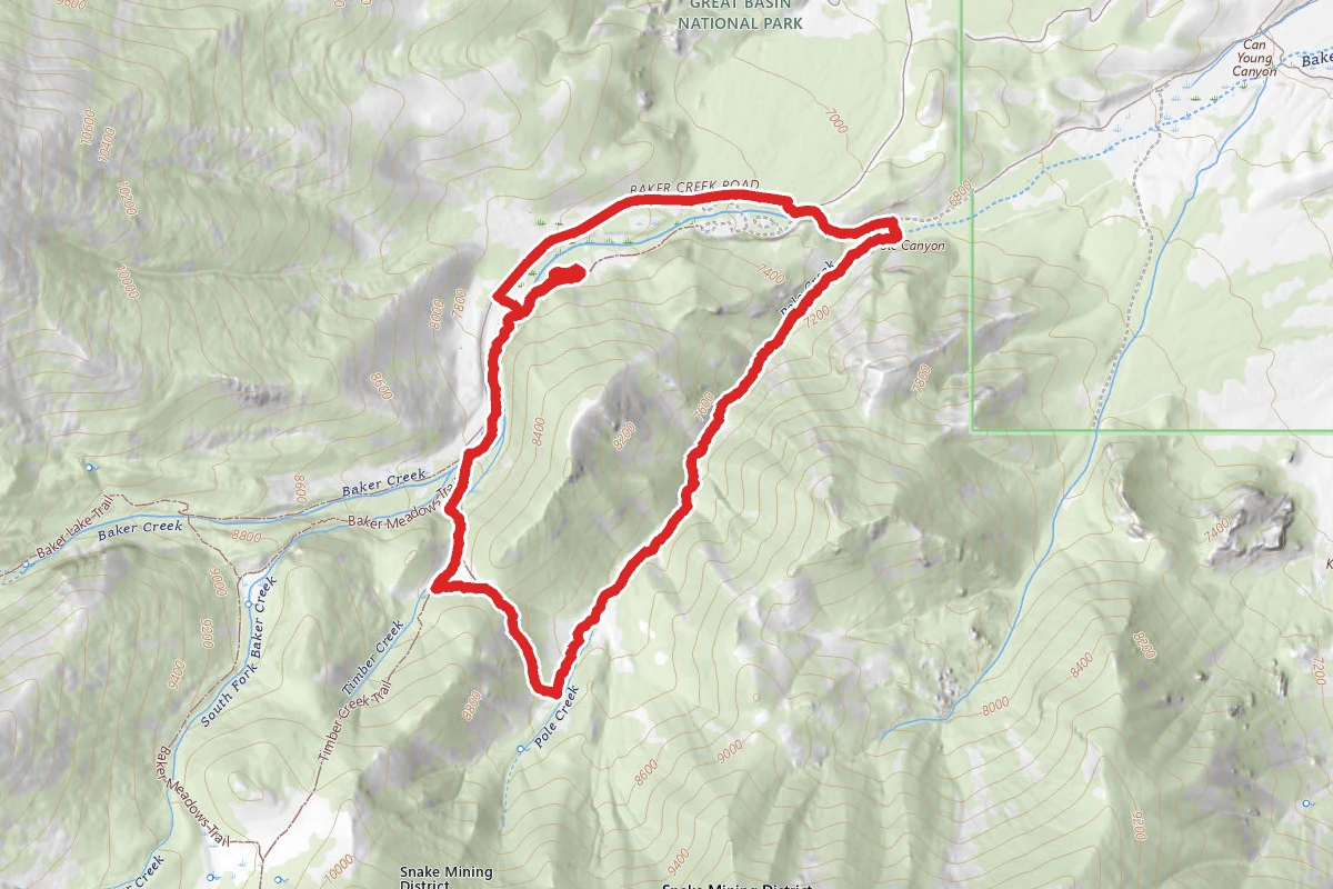 Pole Canyon Trail