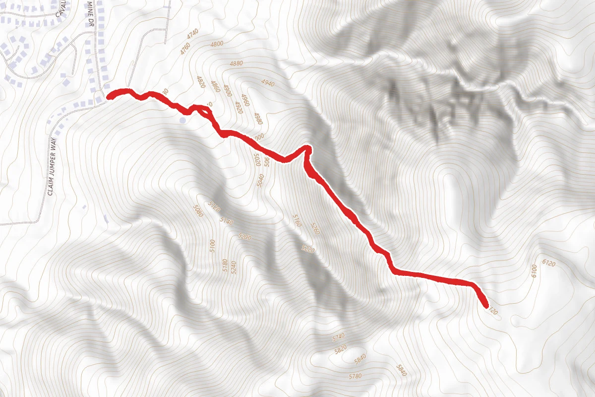 Damonte Peak and Canyon