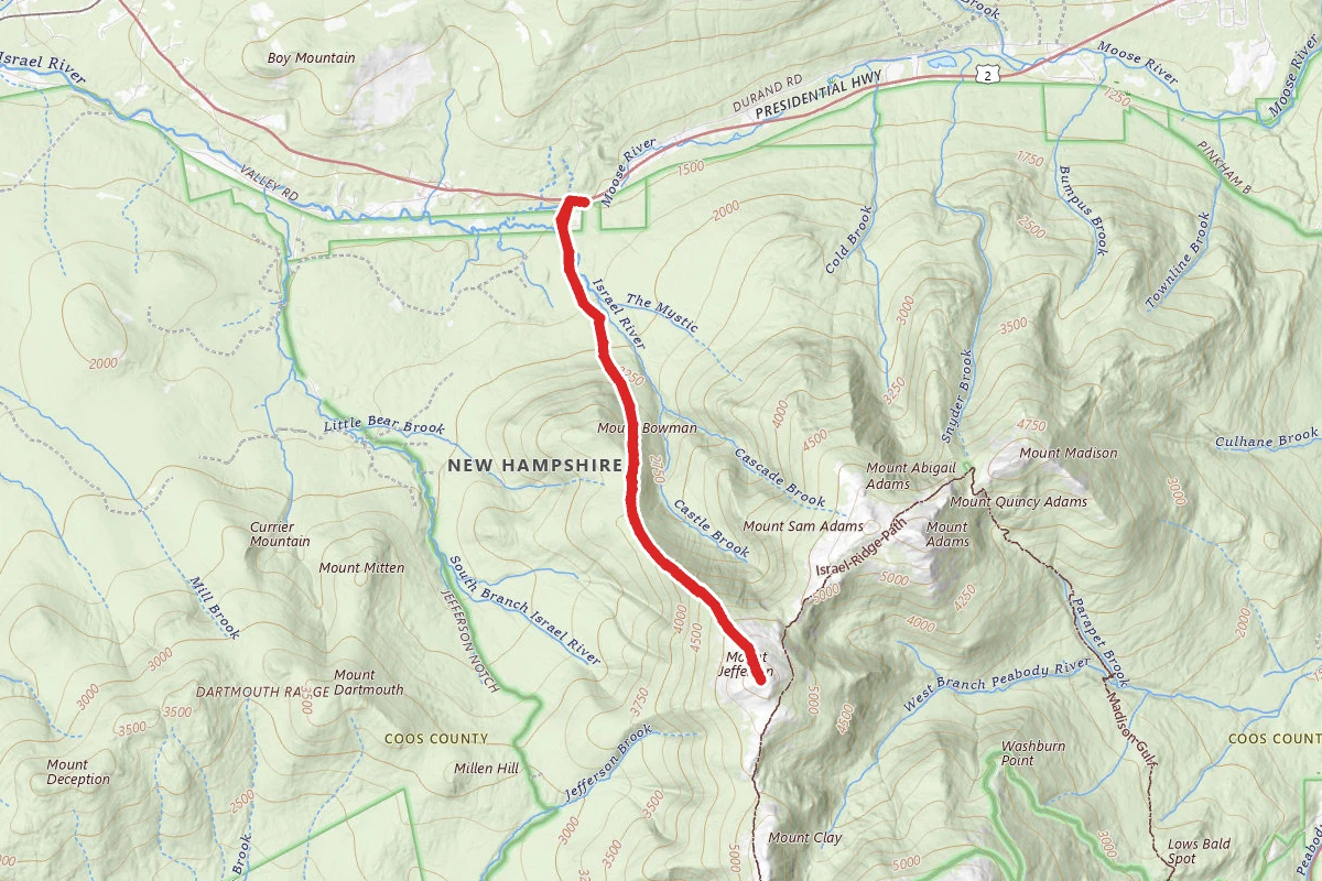 Mount Jefferson via Castle Trail