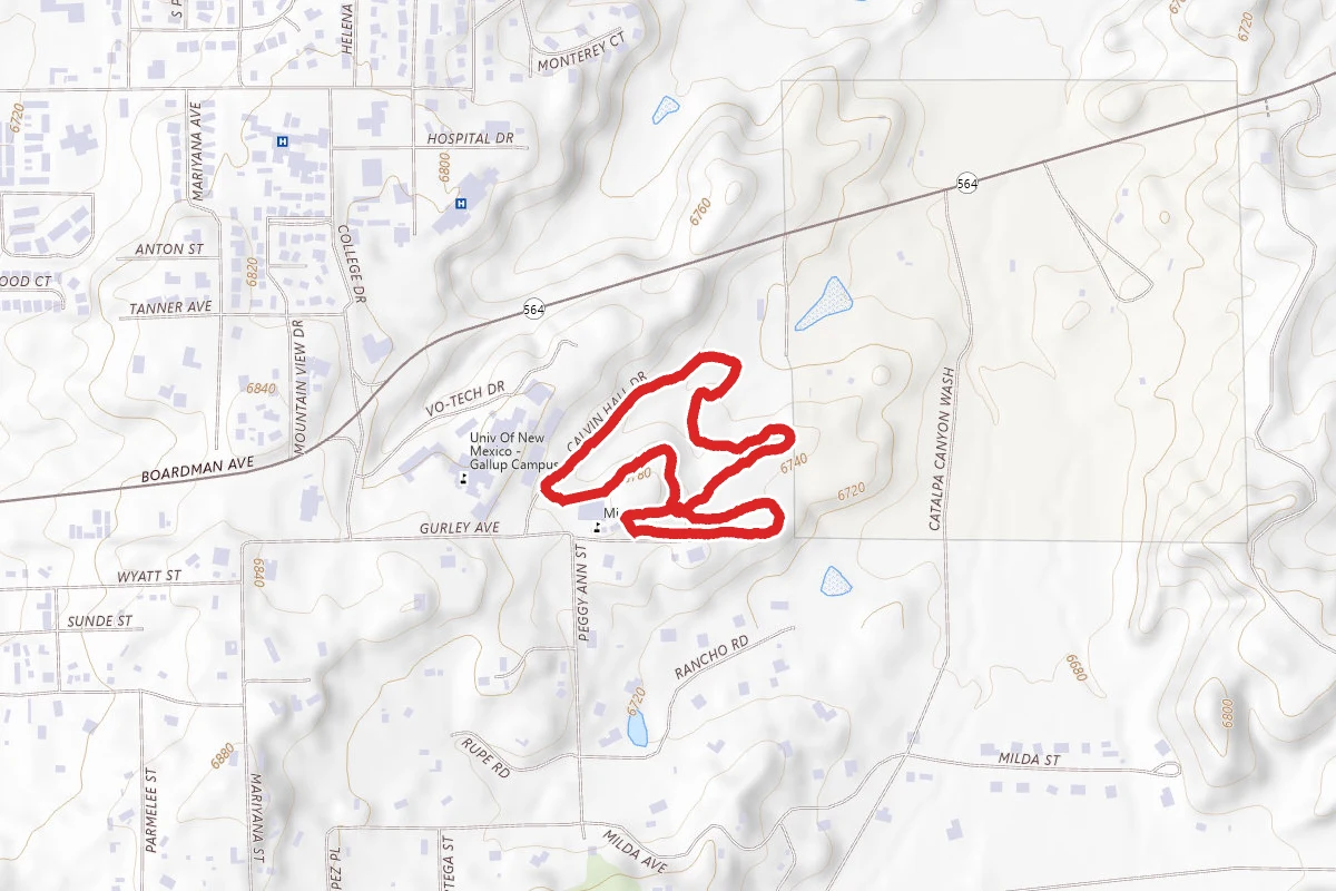 UNM Gallup - Fitness Trail