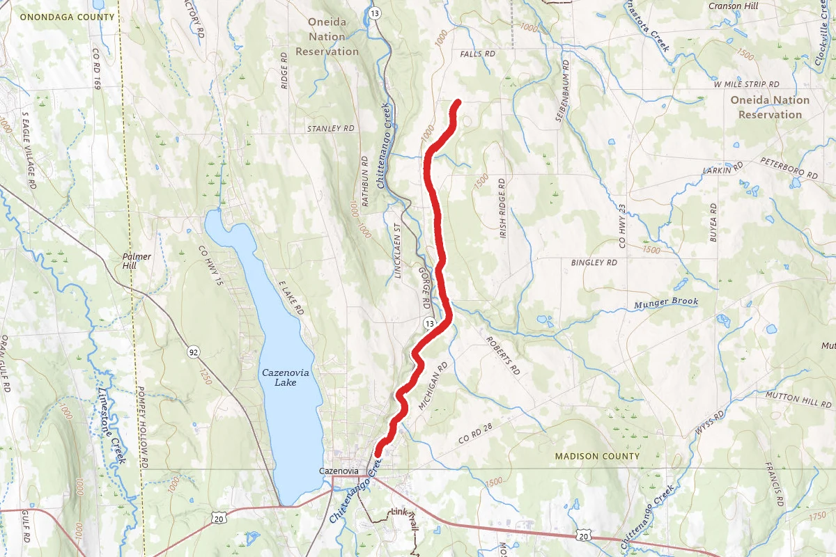 Chittenango Creek Gorge Trail