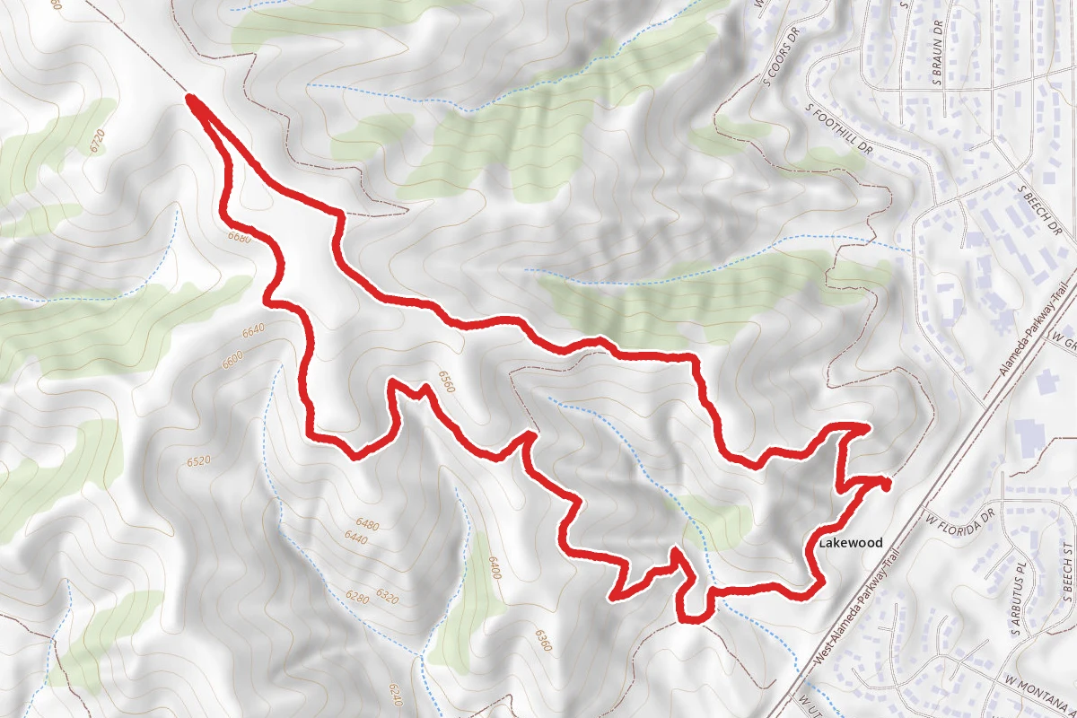Green Mountain and Hayden Trail Loop