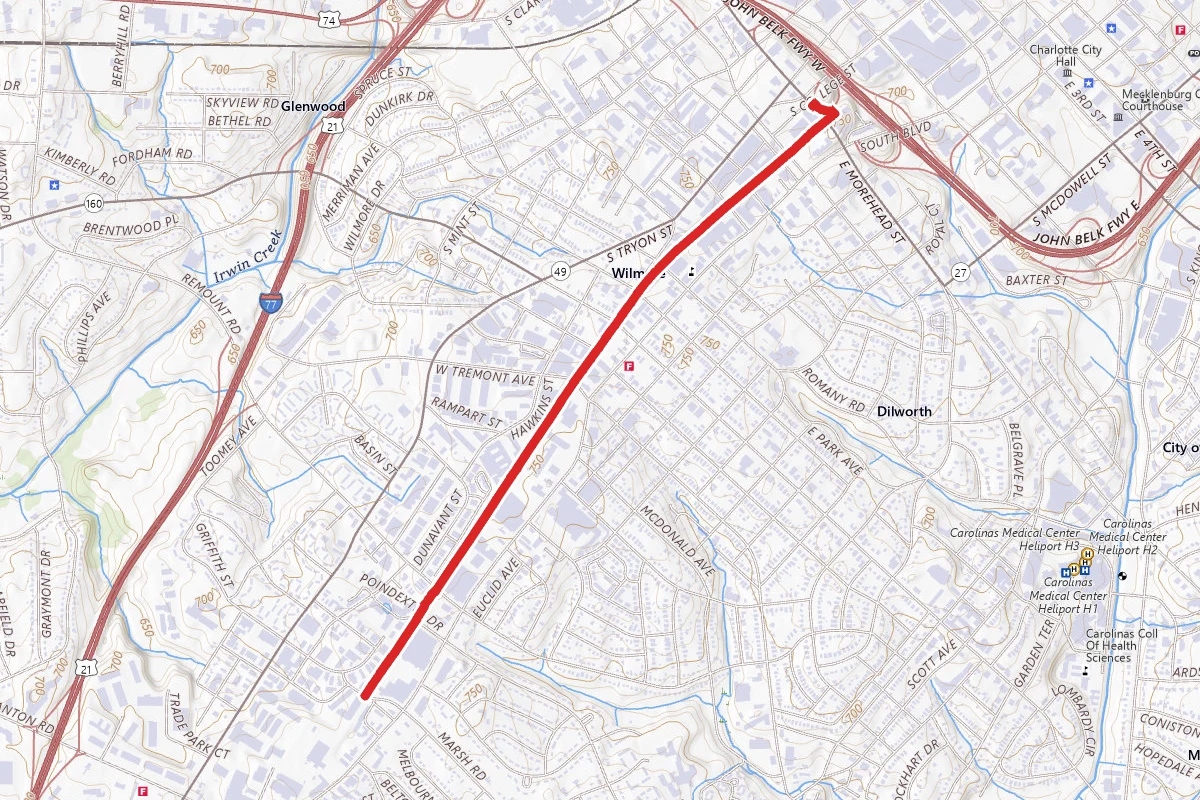 New Bern to Carson Rail Trail