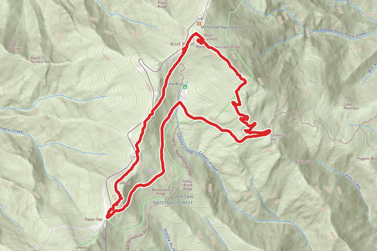 Old Mitchell to Commissary Loop