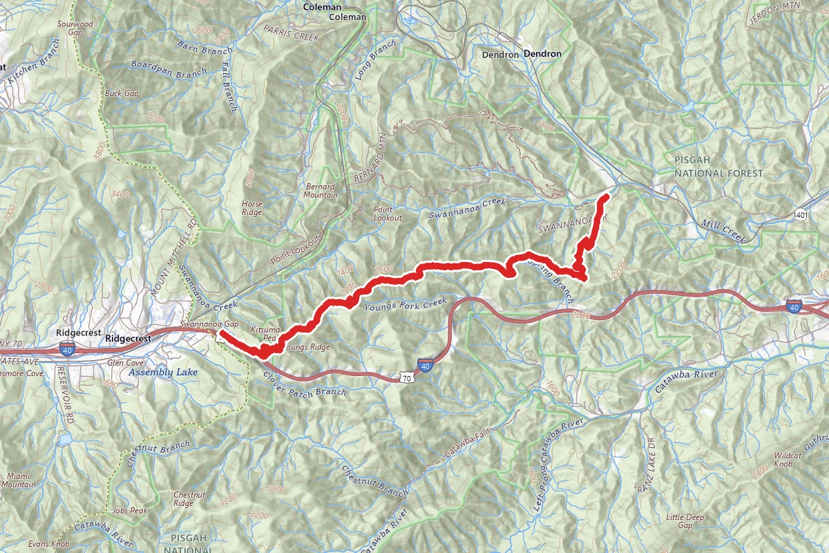 Kitsuma Peak Trail (Long Route)