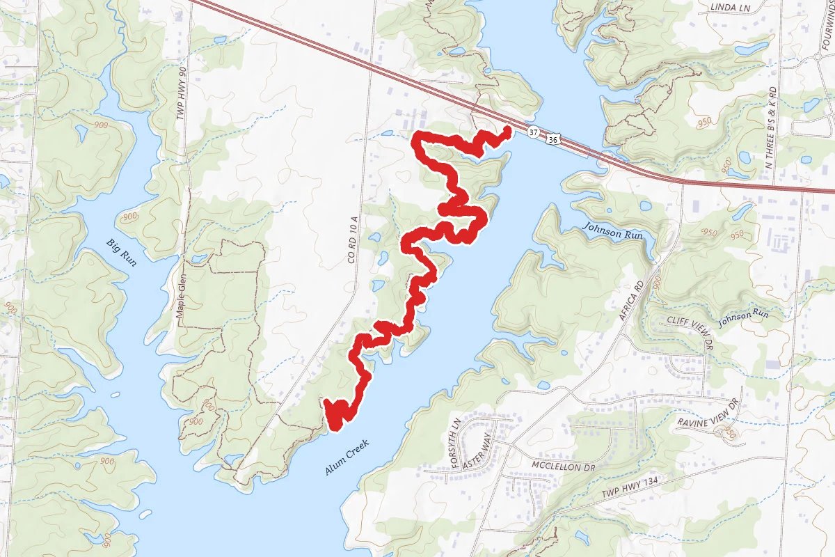 Alum Creek Equestrian and Hiking Trail