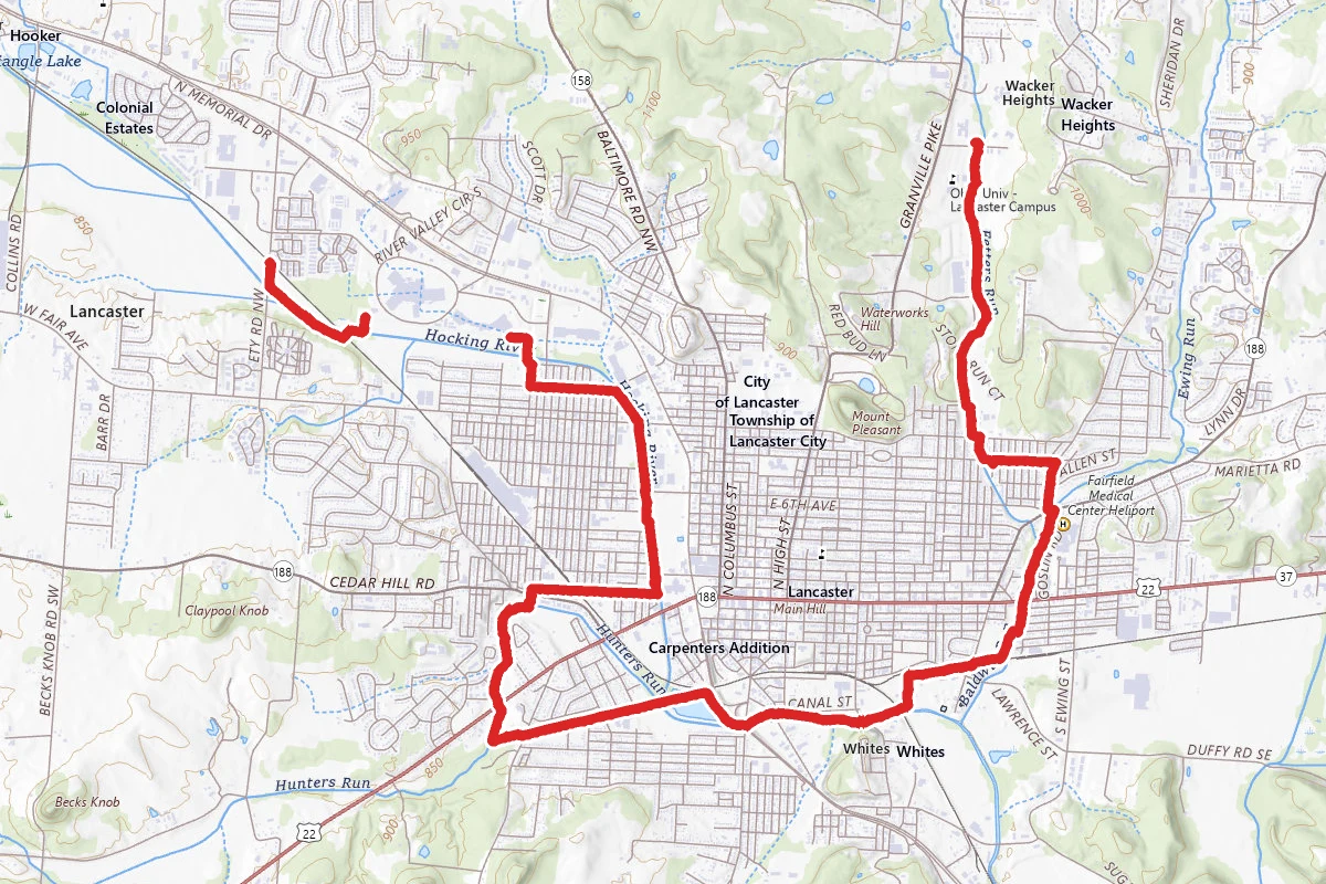 Lancaster Bike Path