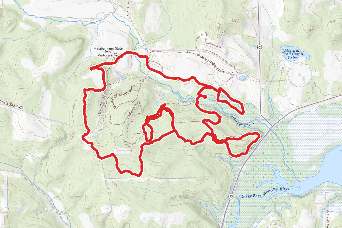 Malabar Farm Trail Loop