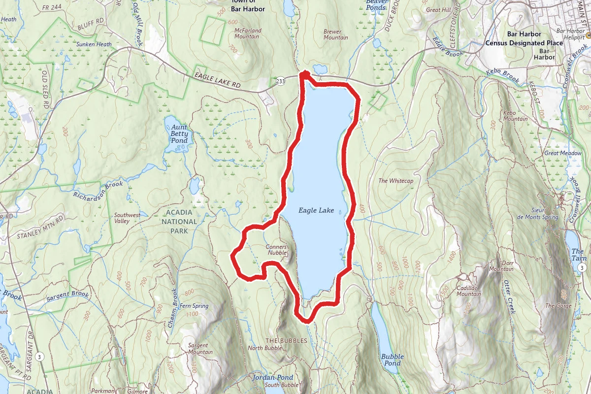 Eagle Lake Carriage Road Trail