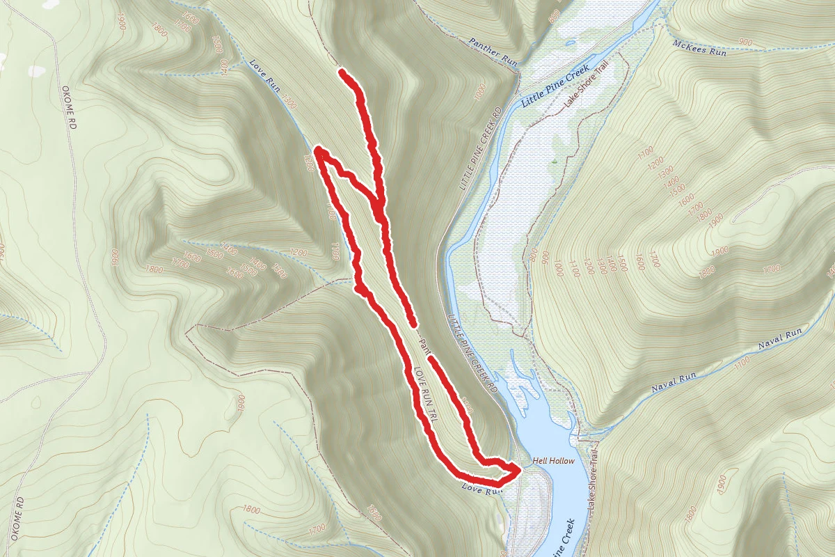 Love and Panther Run Trail