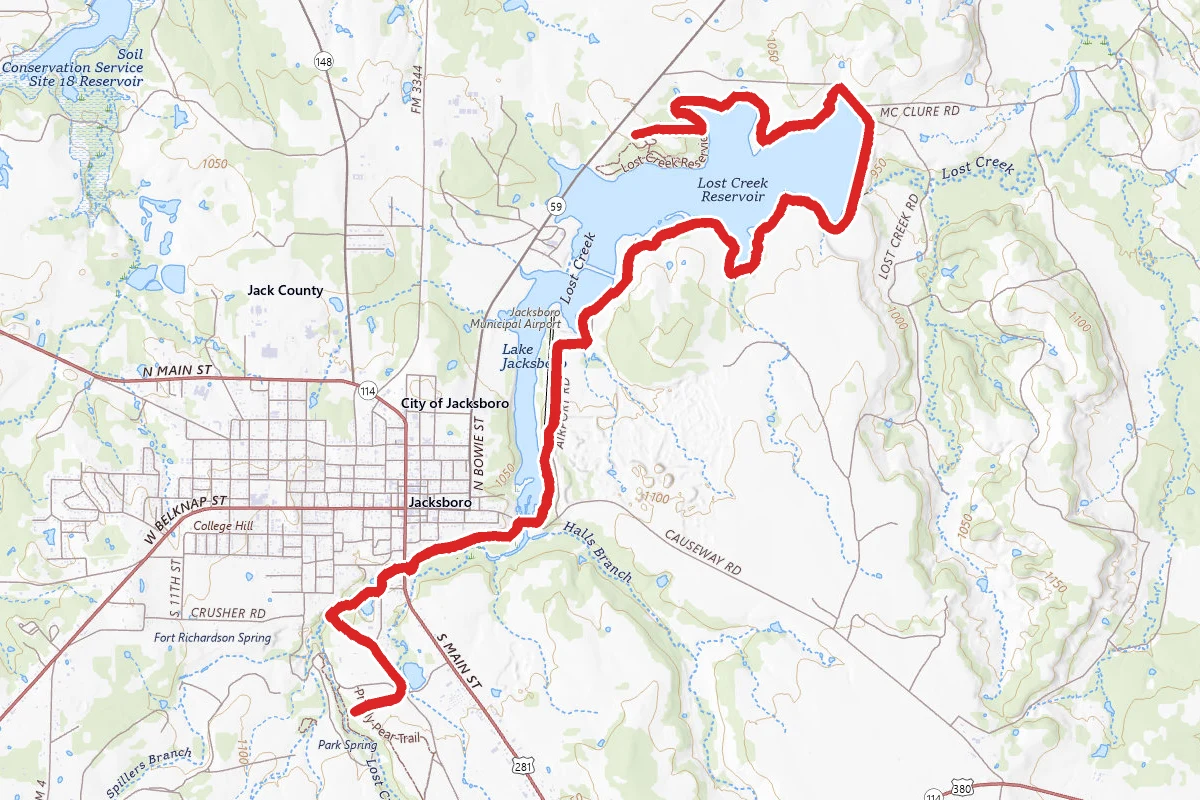 Lost Creek Reservoir State Trailway