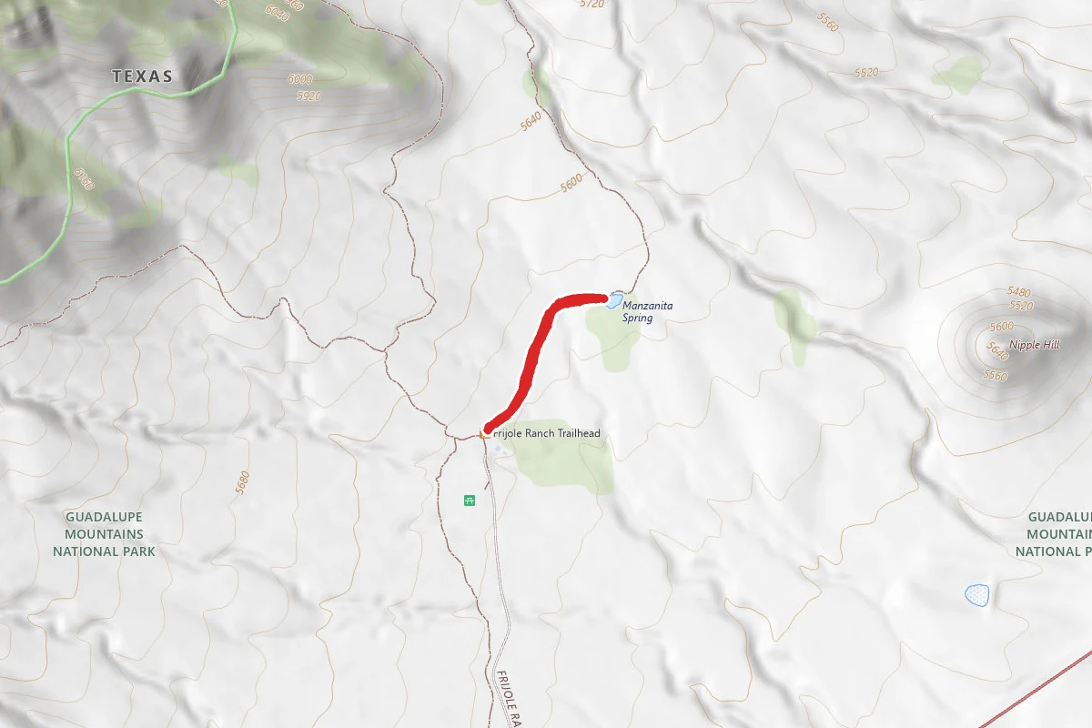 Manzanita Spring Trail
