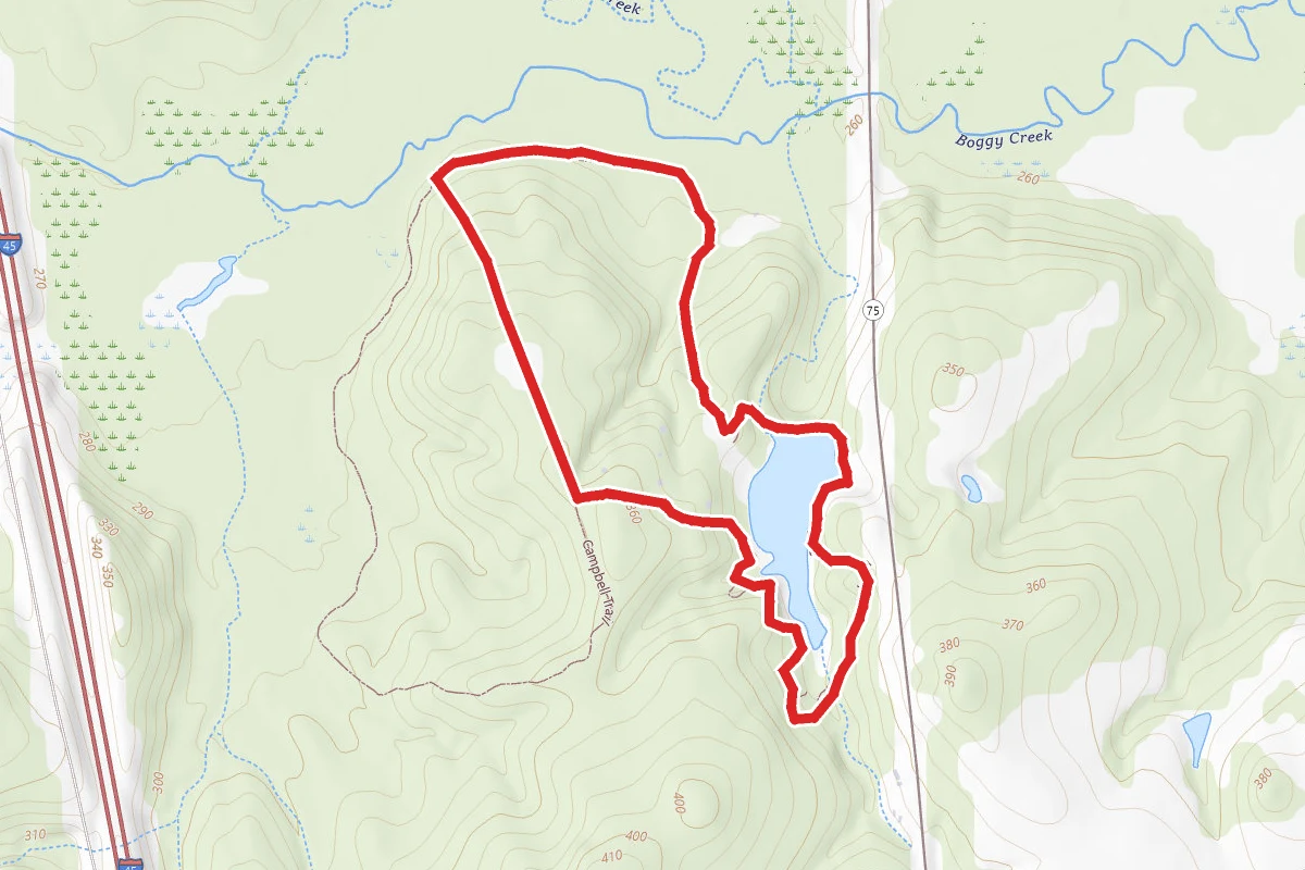 Fort Boggy State Park Trail