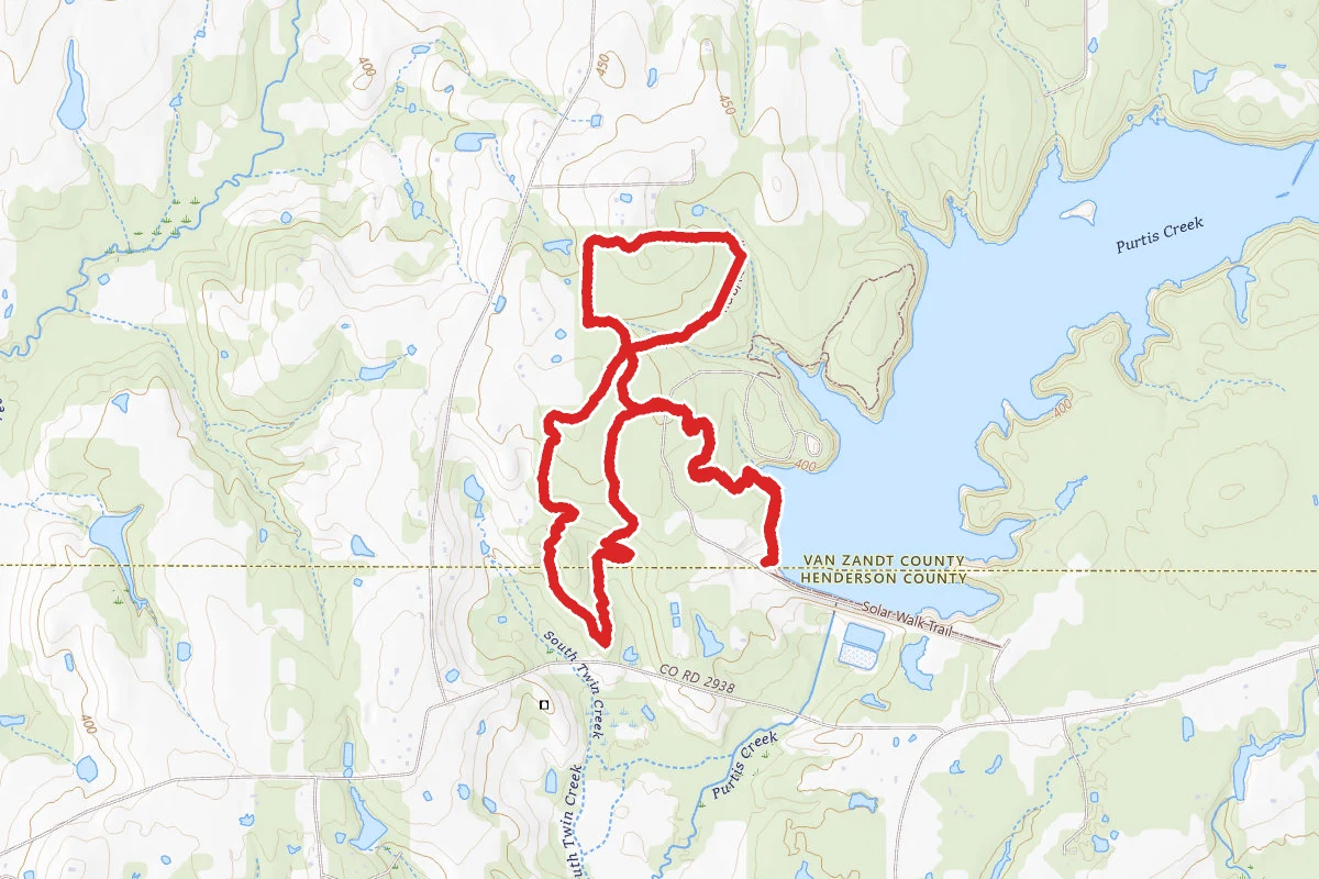 Wolfpen Hike and Bike Green and Blue Trail
