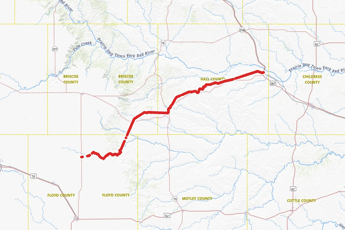 Caprock Canyon Trailway