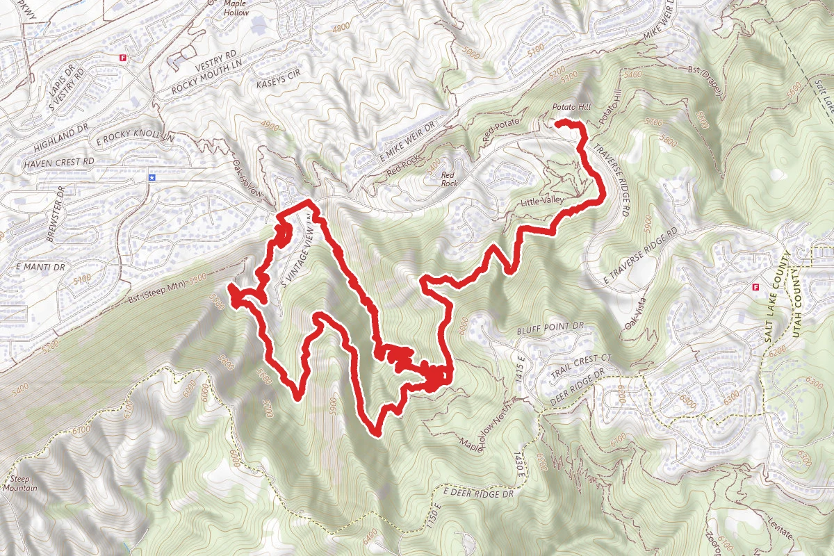 Ann’s Trail and Maple Hollow DH Loop