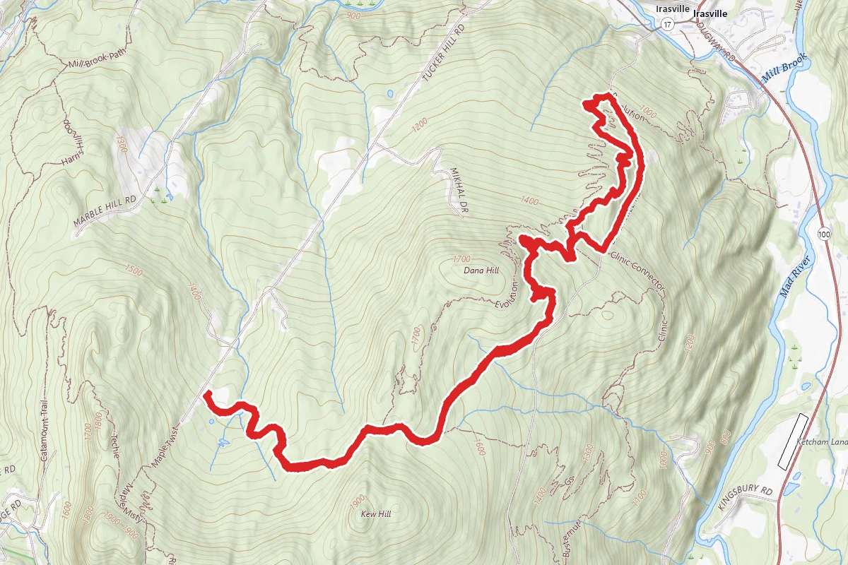Dana Hill Road Loop