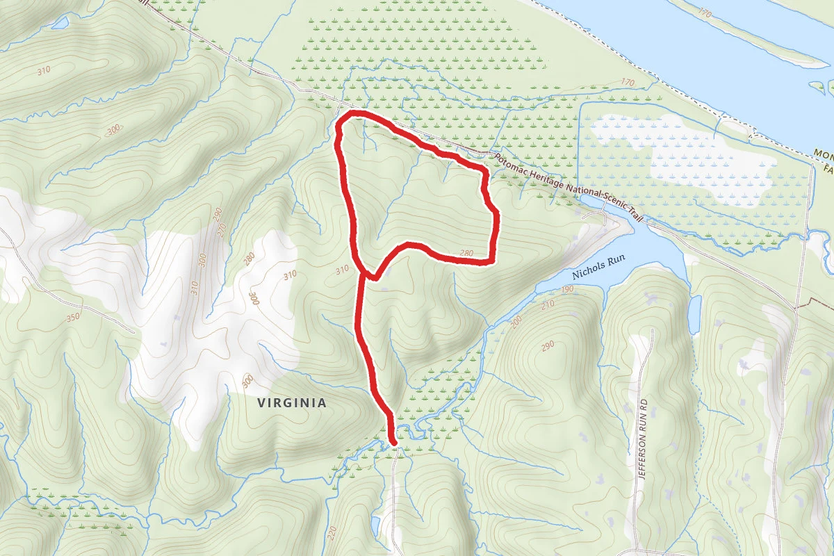 Blue Fraser Preserve Loop Trail
