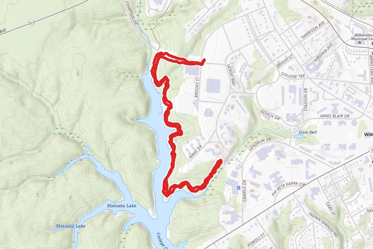 Lake Matoaka Trail