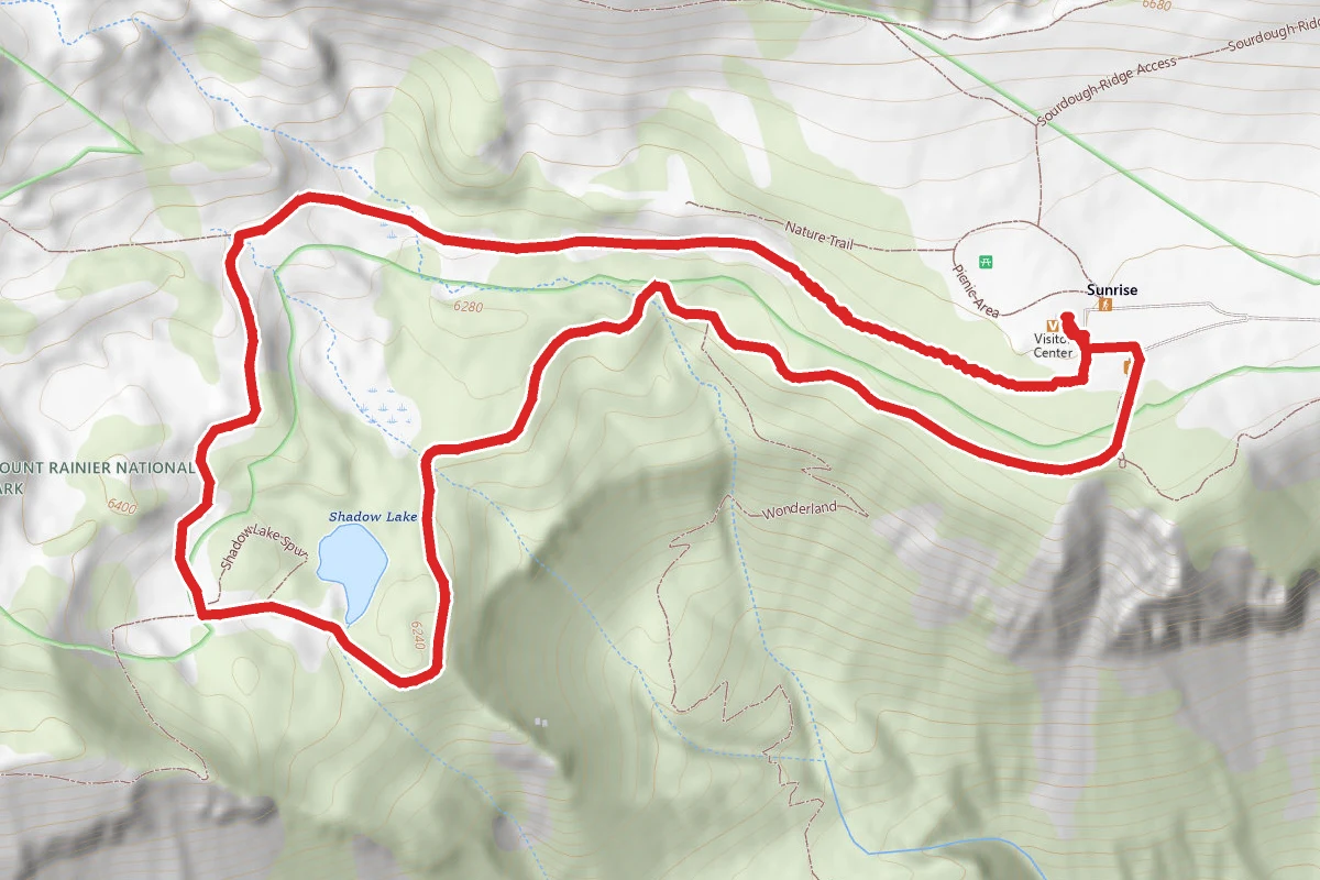 Sunrise Backcountry Camp Loop