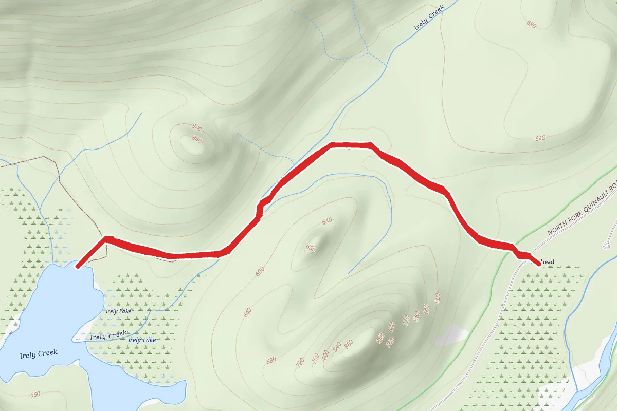 Irely Lake Trail