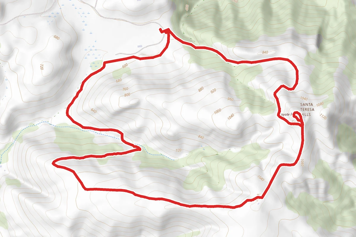 Coyote Peak and Ridge Trail Loop